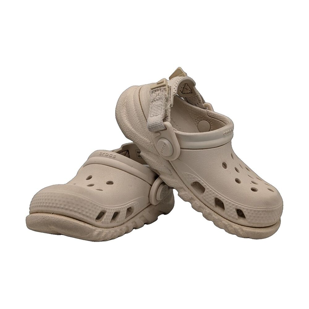 Crocs All-Terrain Clog Kids Tan Bone Size Toddler C8